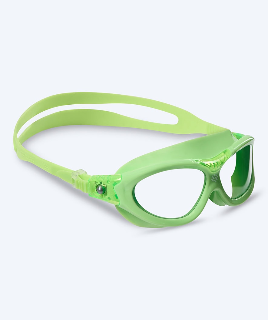 Watery swim goggles for kids - Mantis 2.0 - Light green/clear