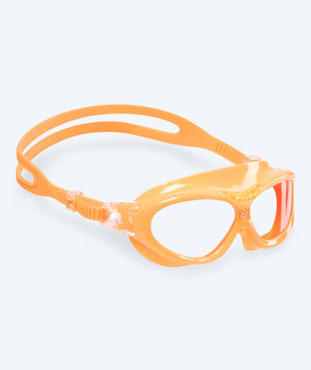 Watery swim goggles for kids - Mantis 2.0 - Orange/clear