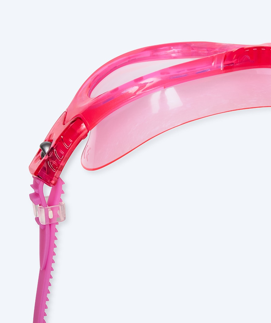 Watery swimming goggles for kids - Mantis 2.0 - Atlantic Pink/clear