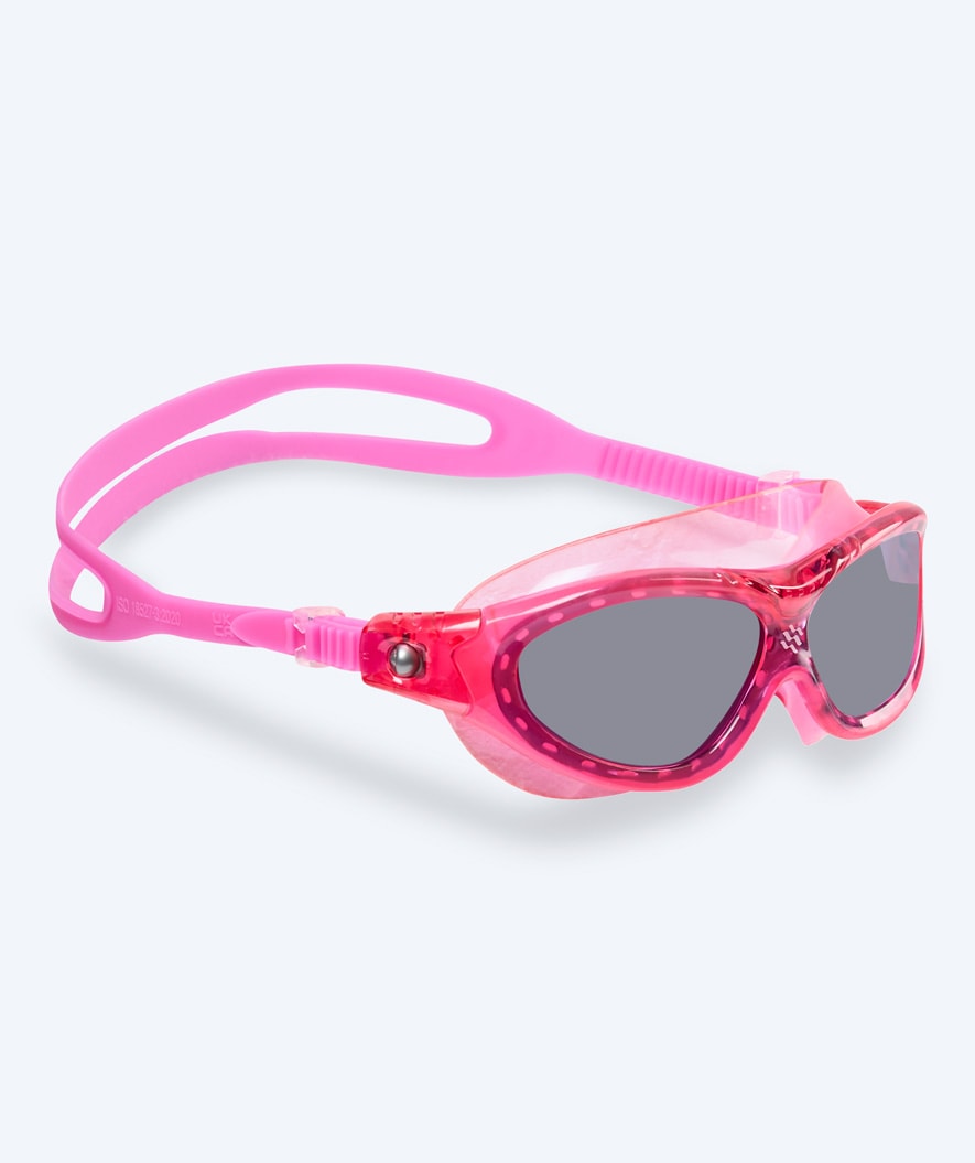 Watery swim goggles for kids - Mantis 2.0 - Pink (Smoke lens)