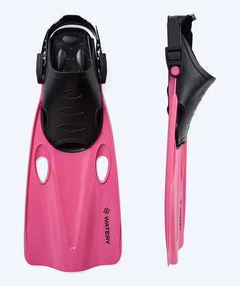 Watery diving fins for kids - Masika - Pink