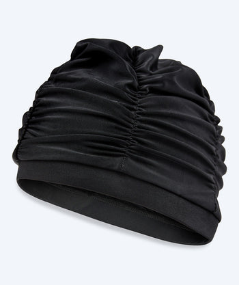 Watery swim cap with drapes - Maxwell - Black