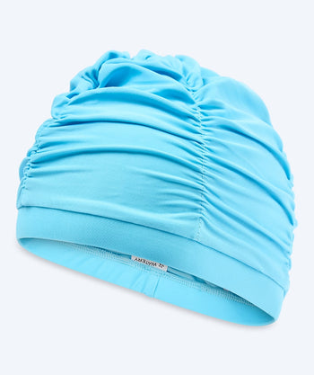 Watery swim cap with drapes - Maxwell - Lake Blue