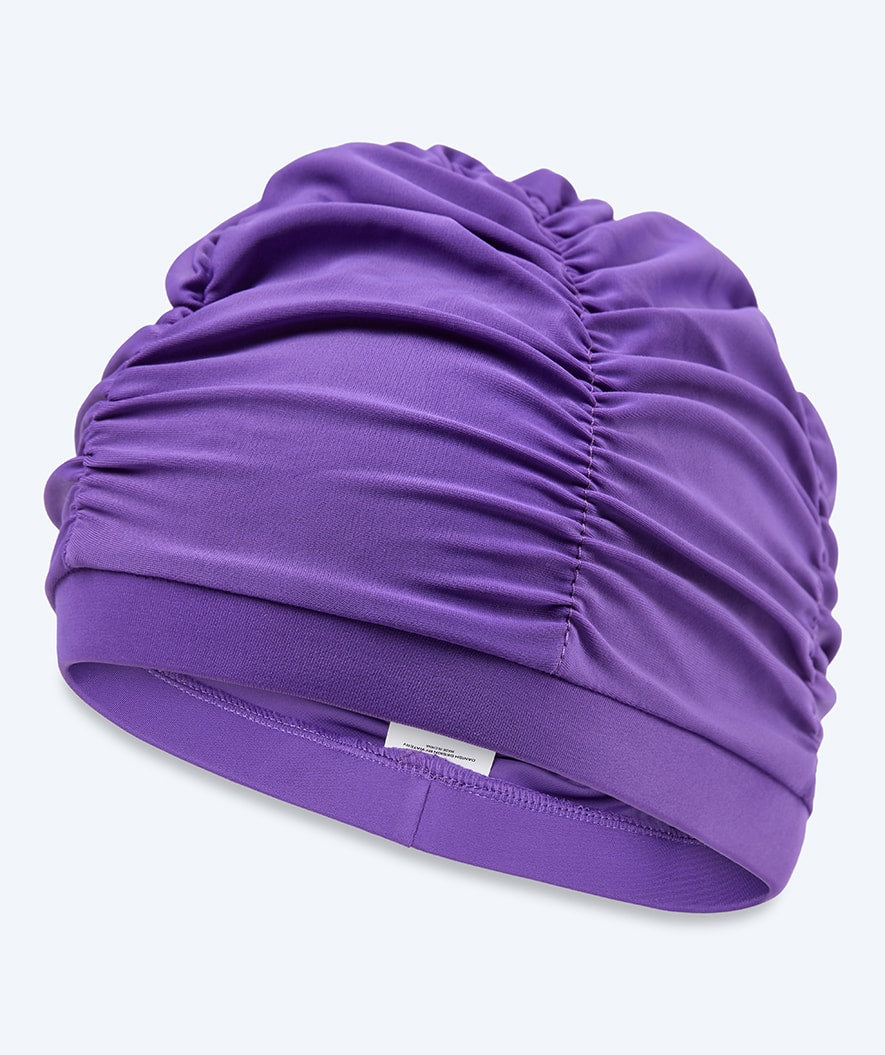 Watery swim cap with drapes - Maxwell - Purple