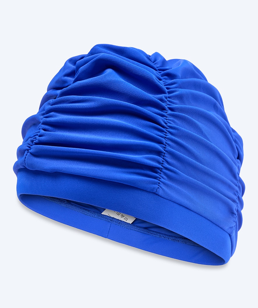 Watery swim cap with drapes - Maxwell - Royal Blue