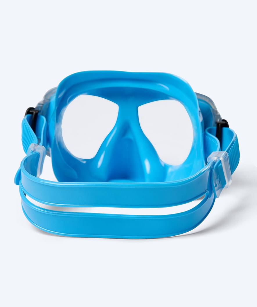 Watery diving mask for junior (8-15) - Misu - Blue/white