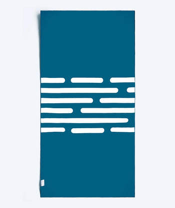 Watery microfiber towel - Eco Nebraska - Blue