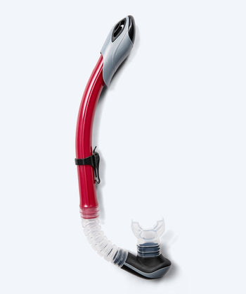 Watery snorkel for adults (from 15 years) - Nebula - Black/red