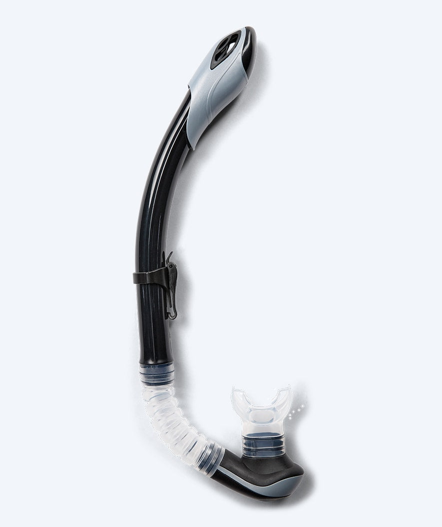 Watery snorkel for adults (from 15 years) - Nebula - Black