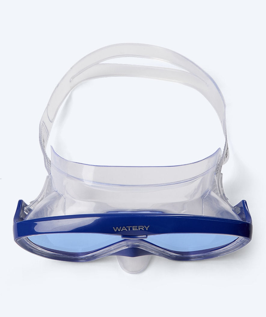Watery diving mask for junior (8-15) - Nerina - Blue/blue