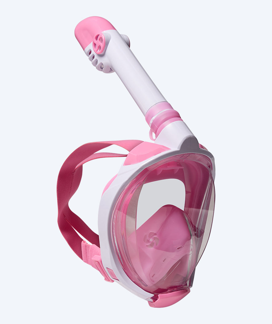 Watery full face diving mask for kids - Ocean Pro - Pink