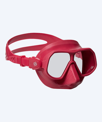 Watery diving mask for adults (from 15 years) - Oceana - Dark red