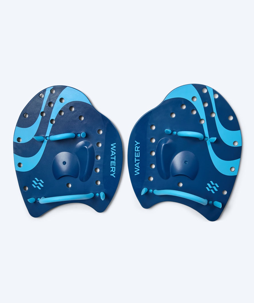 Watery hand paddles - Orwin - Dark blue