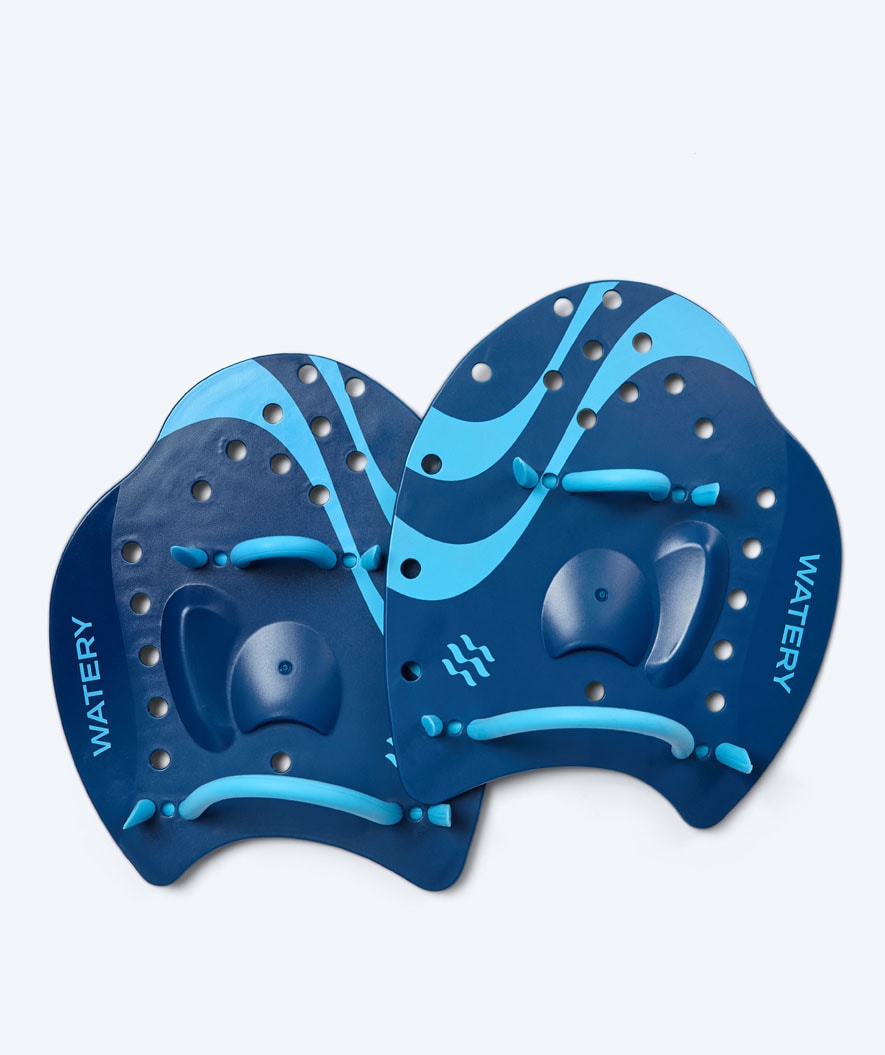 Watery hand paddles - Orwin - Dark blue