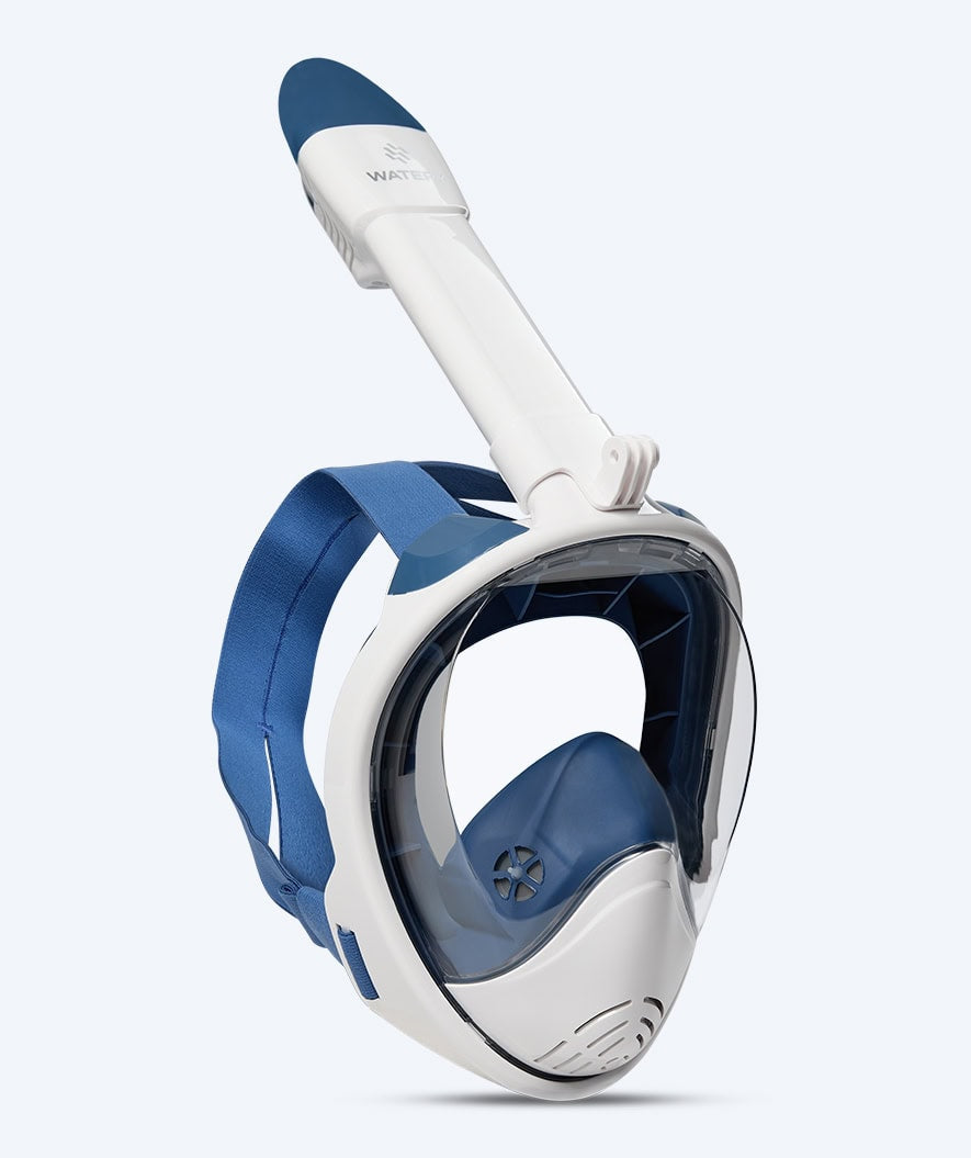 Watery full face diving mask for adults - Oxygen - Blue