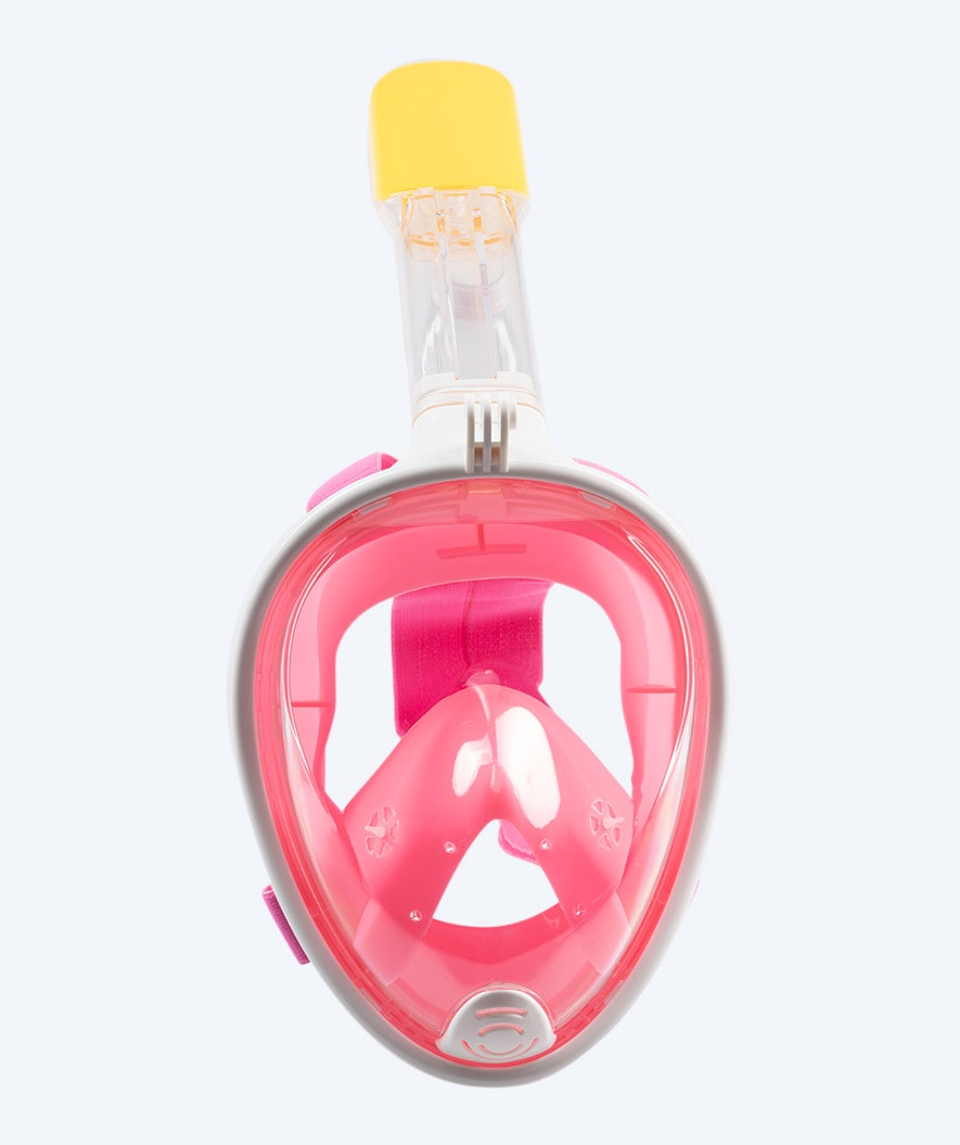 Watery full face diving mask for adults - Pink