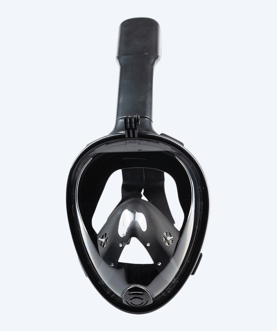 Watery full face diving mask for adults - Black