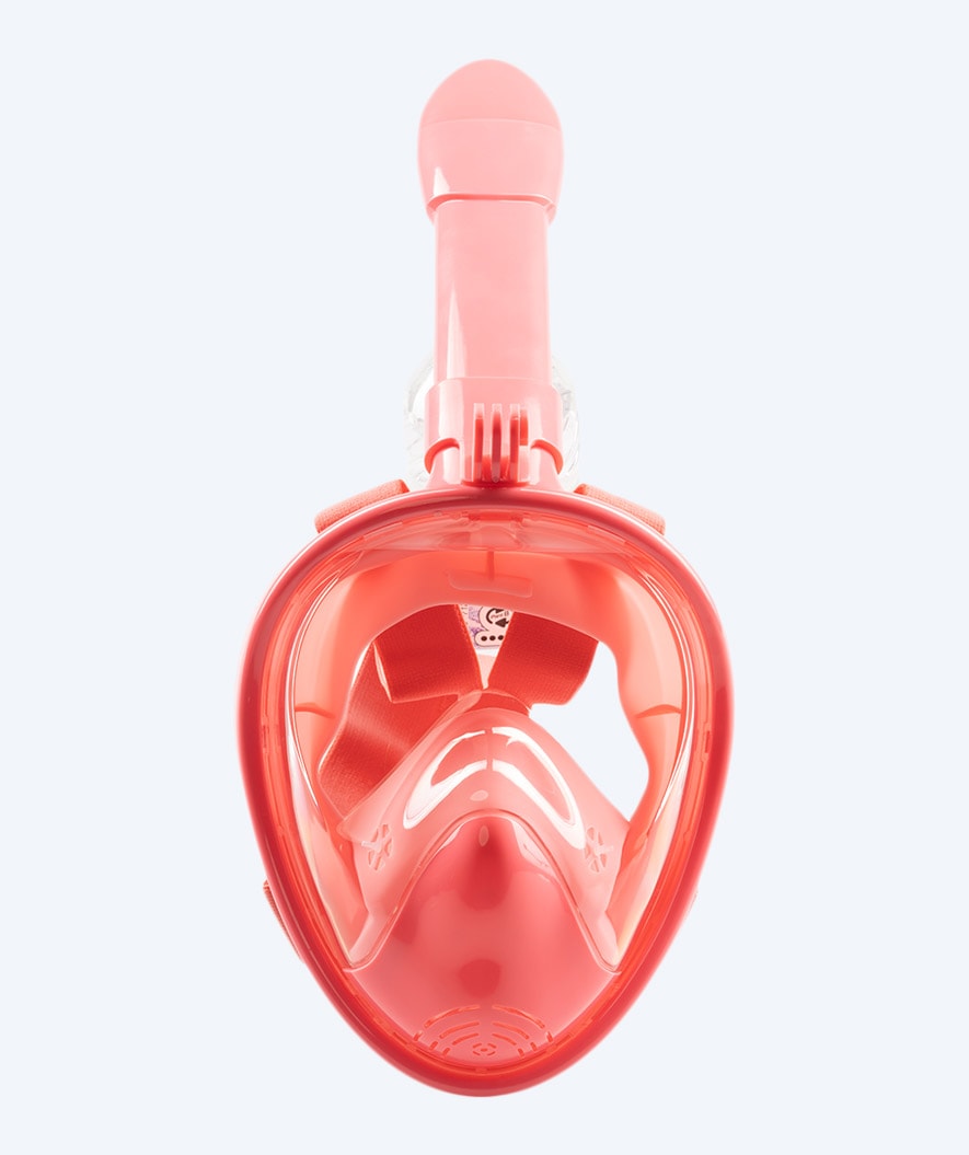 Watery full face diving mask for kids - Oxygen - Atlantic Pink