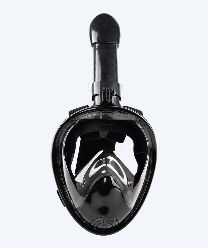 Watery full face diving mask for kids - Oxygen - Black