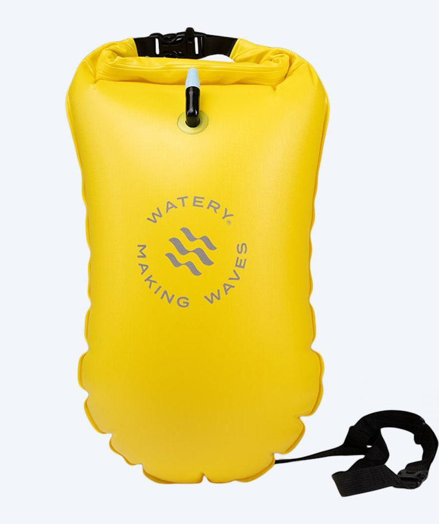 Watery swim buoy - PVC 28L - Yellow