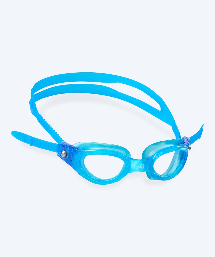 Watery swim goggles for kids - Pacific - Blue/clear