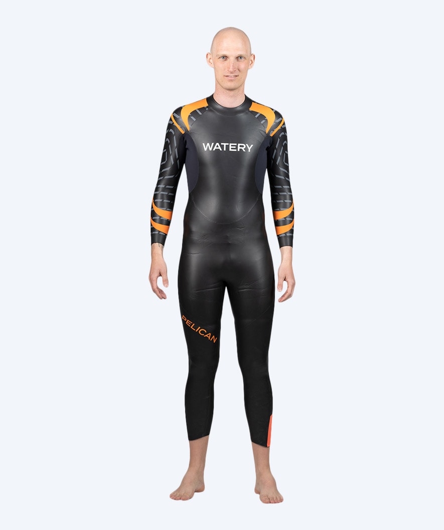 Watery wetsuit for men - Pelican - Orange