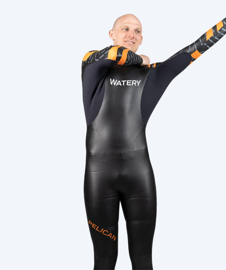 Watery wetsuit for men - Pelican - Orange