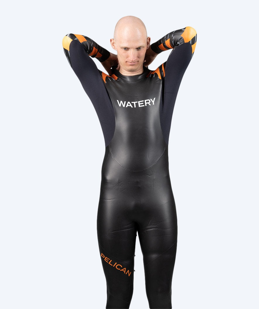 Watery wetsuit for men - Pelican - Orange