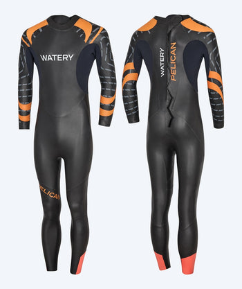 Watery wetsuit for men - Pelican - Orange