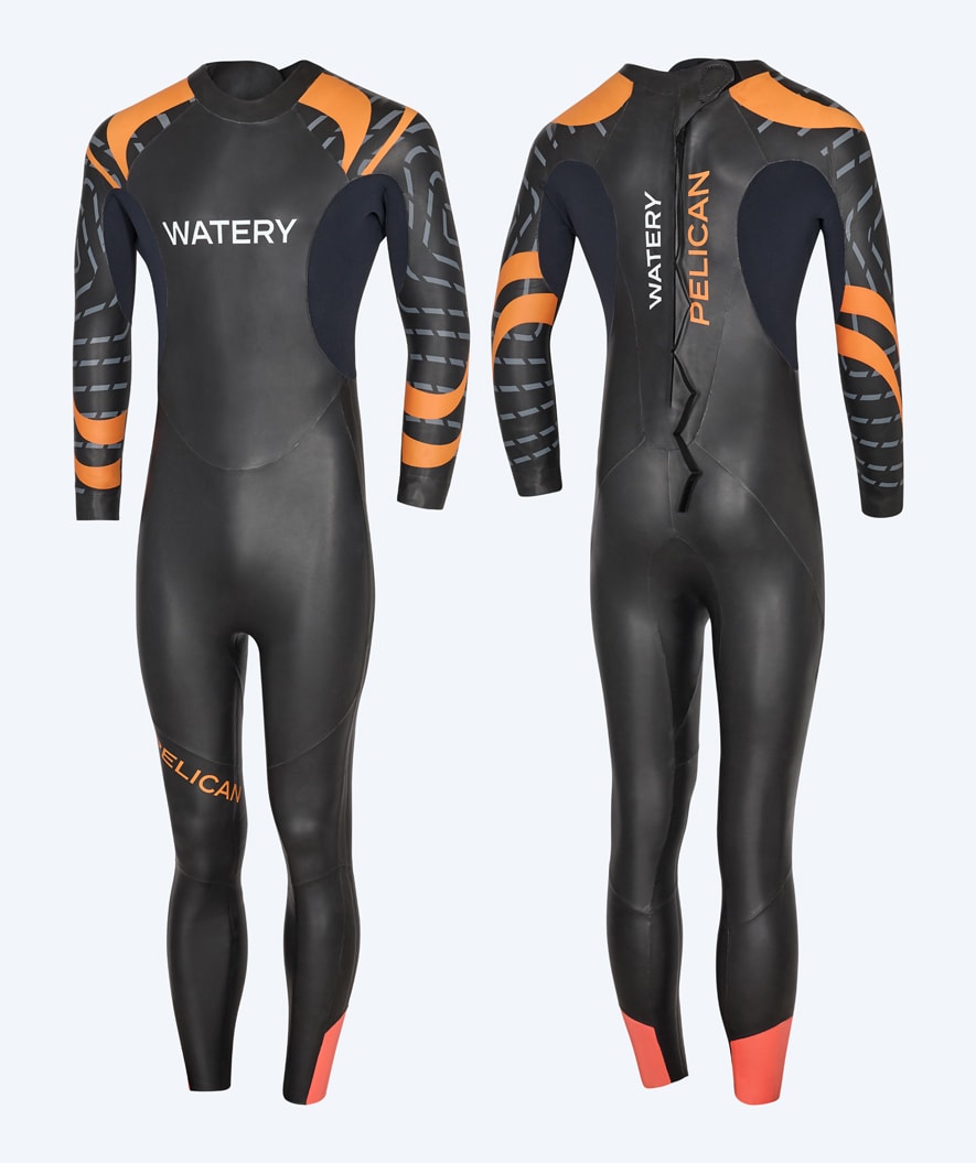 Watery wetsuit for men - Pelican - Orange