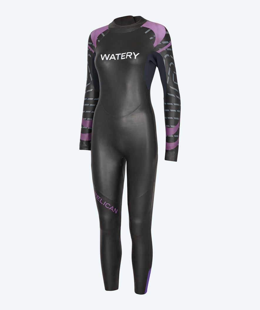 Watery wetsuit for women - Pelican - Purple