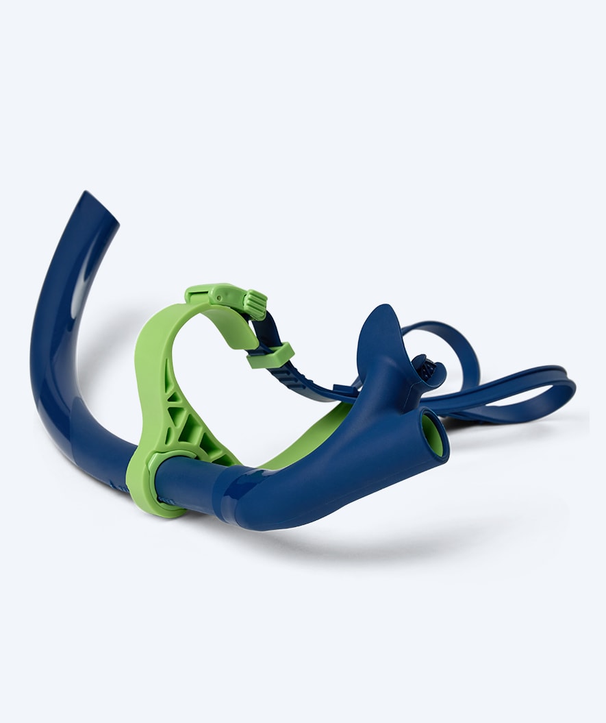 Watery center snorkel for swimming - Phoenix Elite - Blue/green