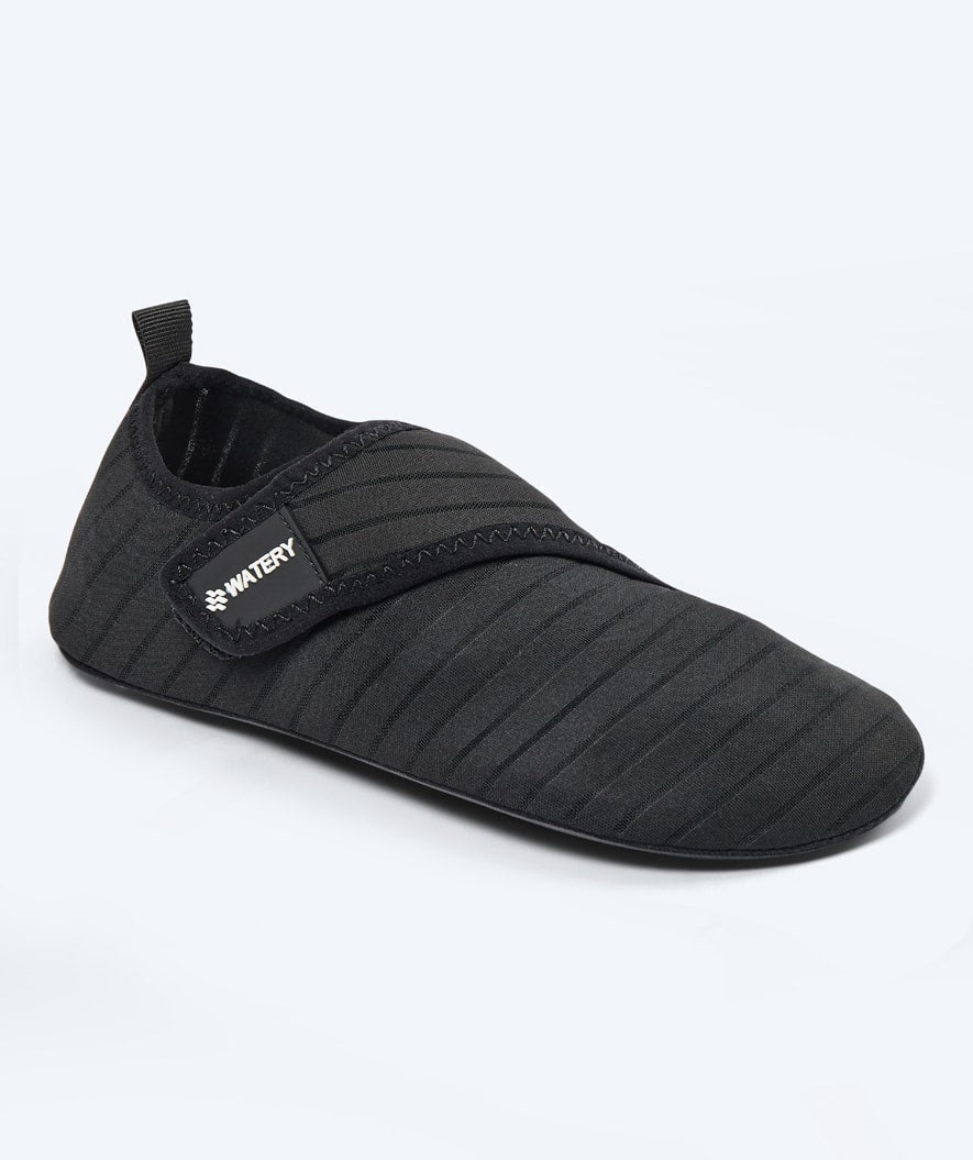 Watery neoprene swim shoes for adults - Poseidon - Black