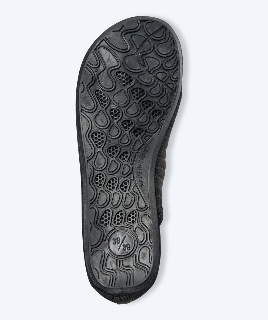 Watery neoprene swim shoes for adults - Poseidon - Black