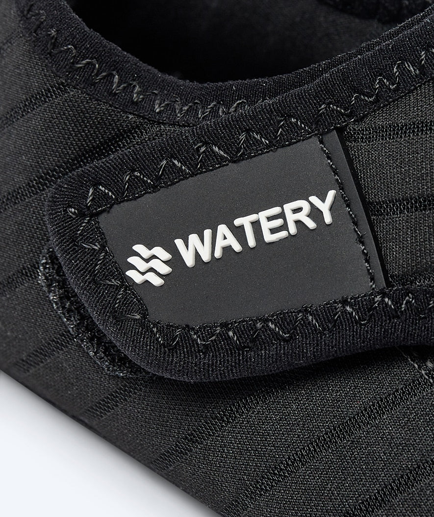 Watery neoprene swim shoes for adults - Poseidon - Black