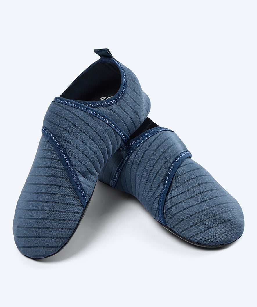 Watery neoprene swim shoes for adults - Poseidon - Blue