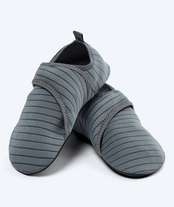 Watery neoprene swim shoes for adults - Poseidon - Grey