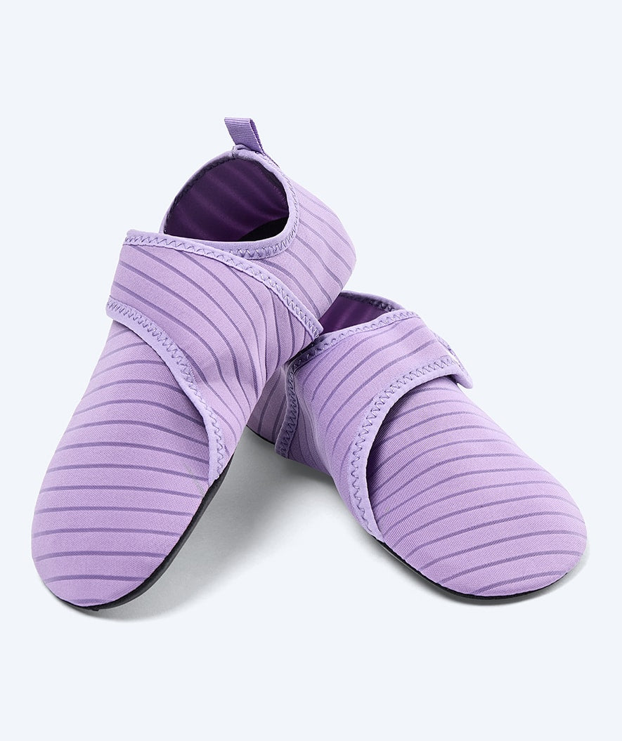 Watery neoprene swim shoes for adults - Poseidon - Purple