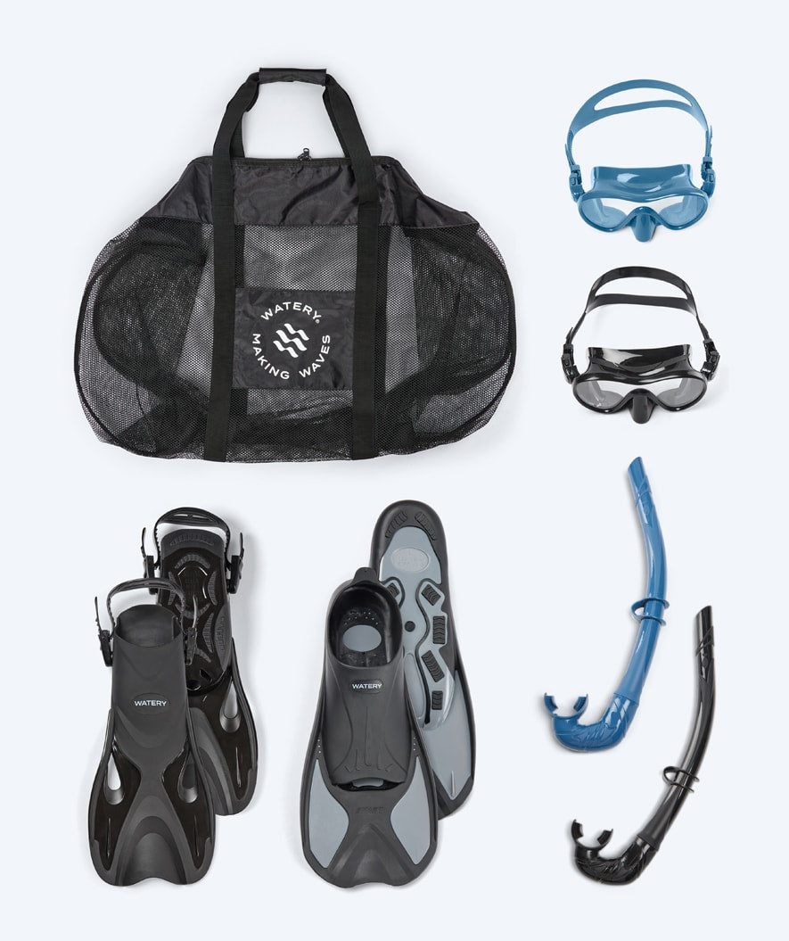 Watery snorkel bag - Pro - Black