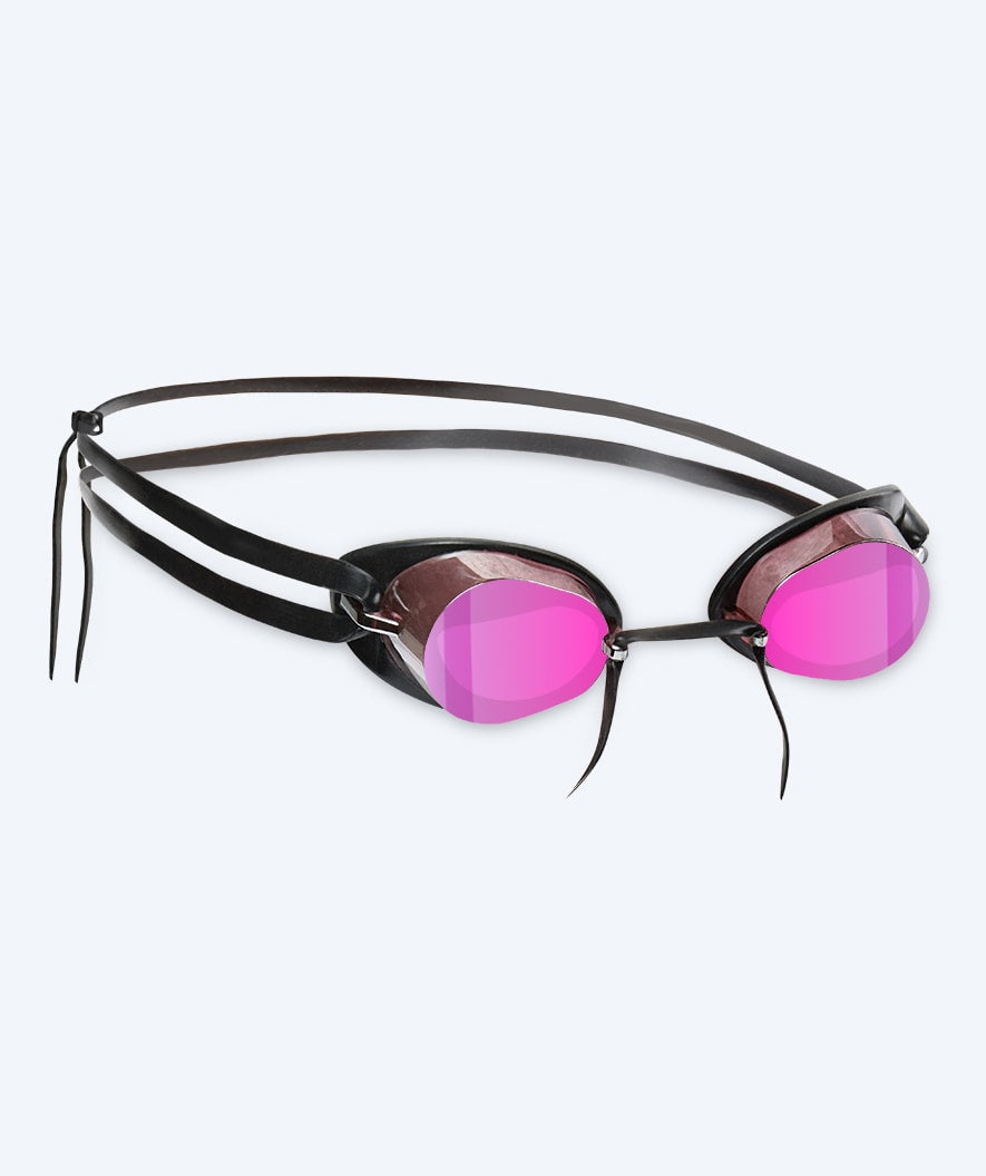 Watery swim goggles - Proflex Swedish Mirror - Pink/pink