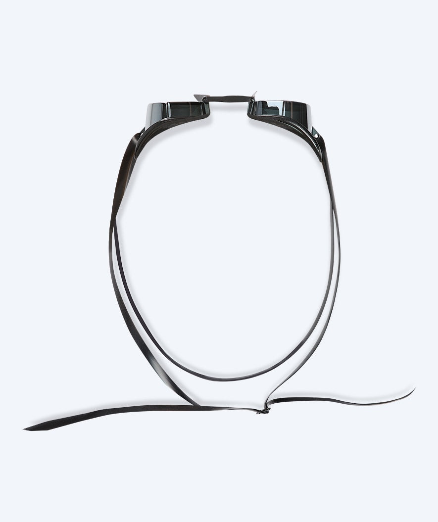 Watery swim googles - Proflex Swedish Mirror - Black/silver