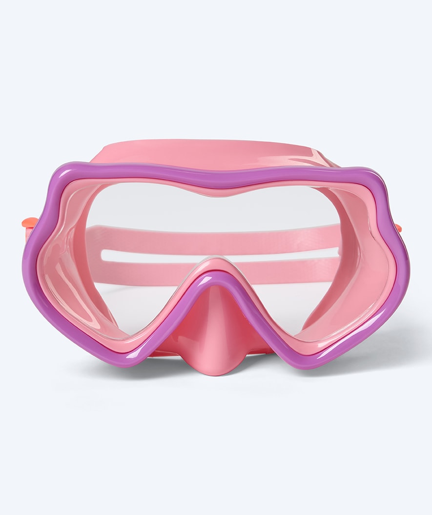 Watery diving mask for kids (4-10) - Pulina - Pink/purple
