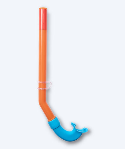 Watery snorkel for kids (4-10) - Pulina - Blue/orange