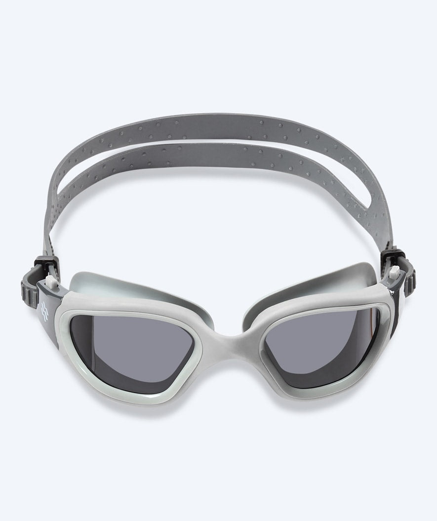 Watery exercise swim goggles - Raven Active - Grey/smoke