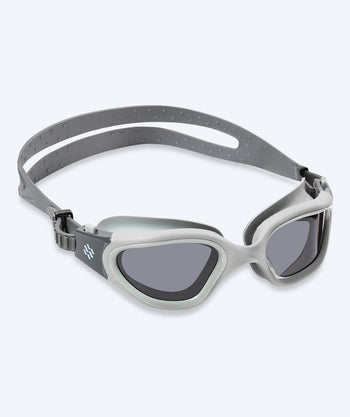 Watery exercise swim goggles - Raven Active - Grey (Smoke lens)