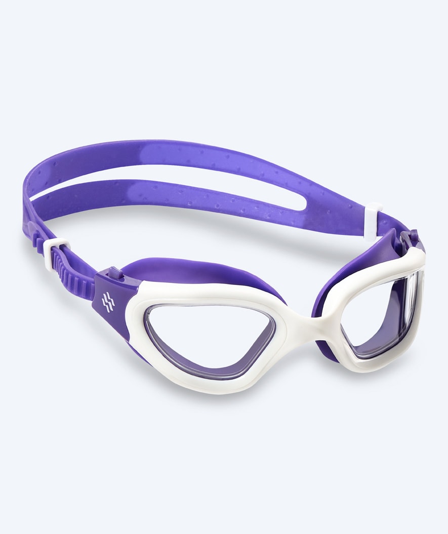 Watery exercise swim goggles - Raven Active - Purple/clear