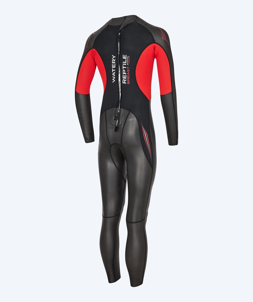 Watery wetsuit for men - Reptile Breast - Orange