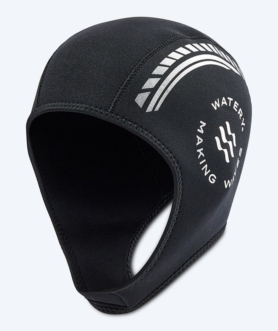 Watery neoprene hood - Reptile (3mm) - Black