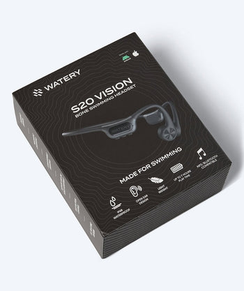 Watery waterproof headphones - S20 Vision - Black