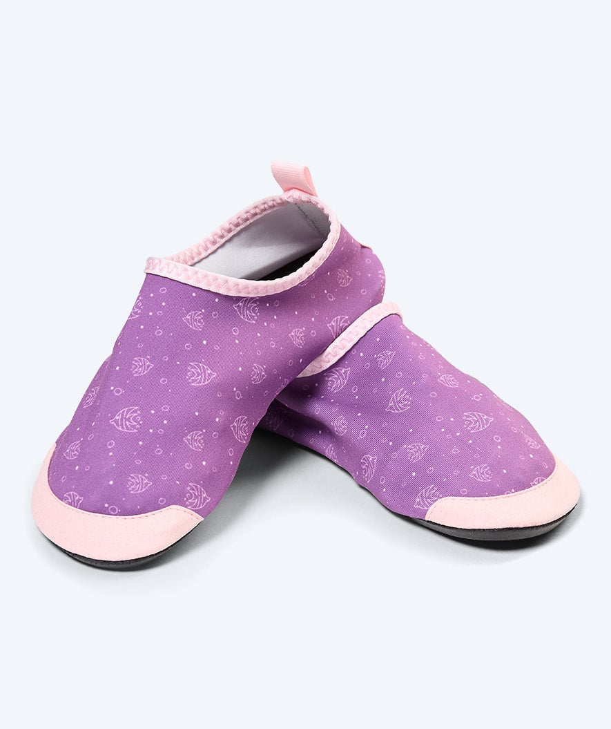 Watery swim socks for kids - Seadon - Atlantic Purple